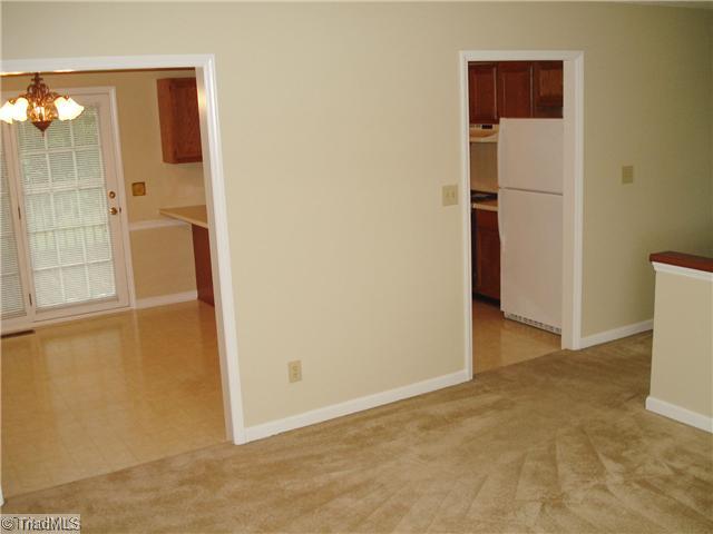 1105 Ridgecliff Drive Rural Hall, NC 27045 - Photo 4 of 14 Living Room. OPEN FLOW THROUGH LIVING-DINING-KITCHEN
