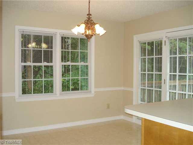 1105 Ridgecliff Drive Rural Hall, NC 27045 - Photo 5 of 14 Breakfast. KITCHEN OPENS TO GENEROUS DINING AREA