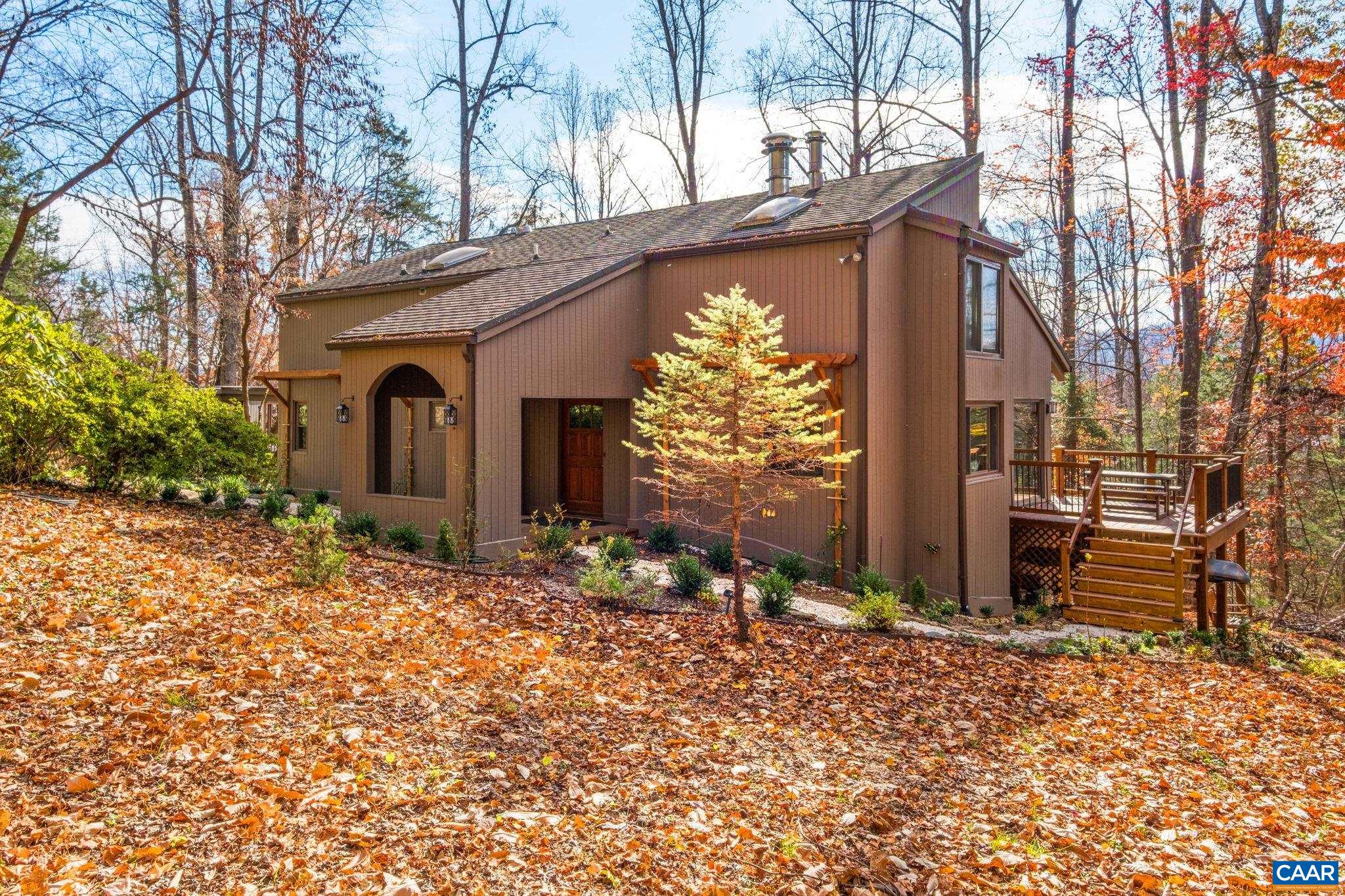 247 Blue Rock Ridge Charlottesville, VA 22903 - Photo 4 of 64 a view of a house with a yard