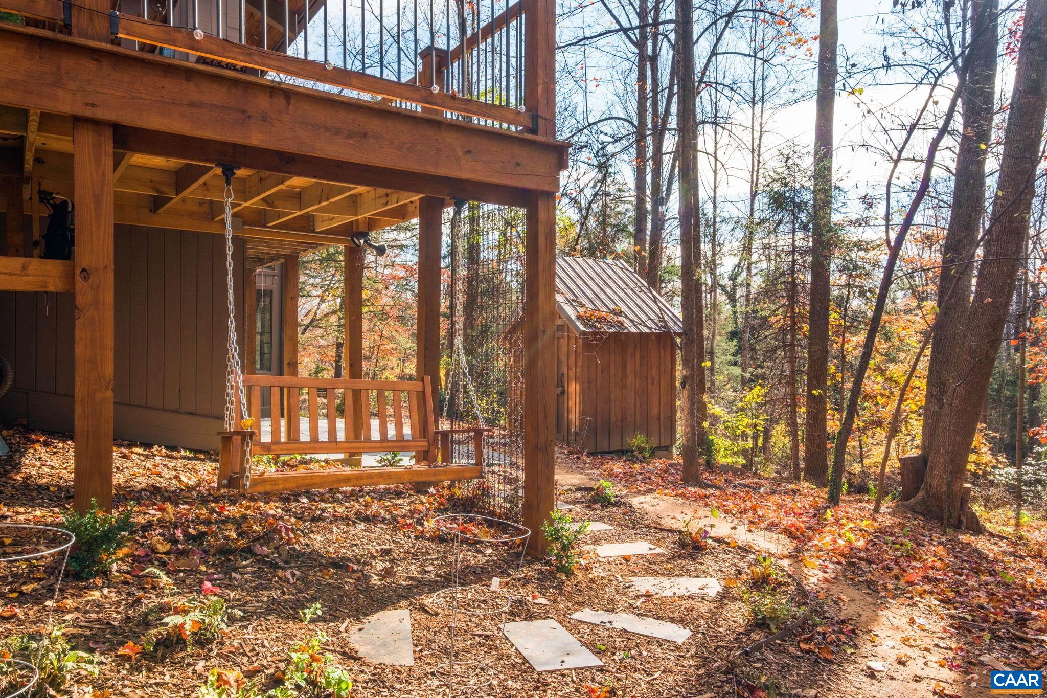 247 Blue Rock Ridge Charlottesville, VA 22903 - Photo 57 of 64 a view of a house with a yard