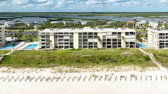 a view of an ocean beach