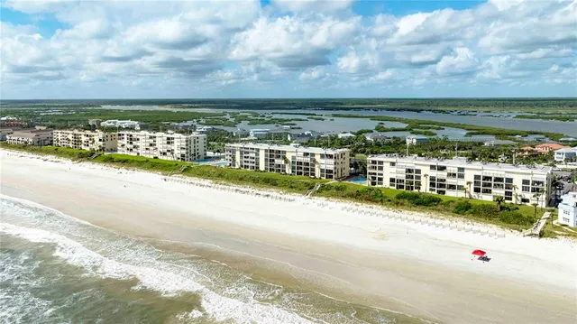a view of an ocean and beach