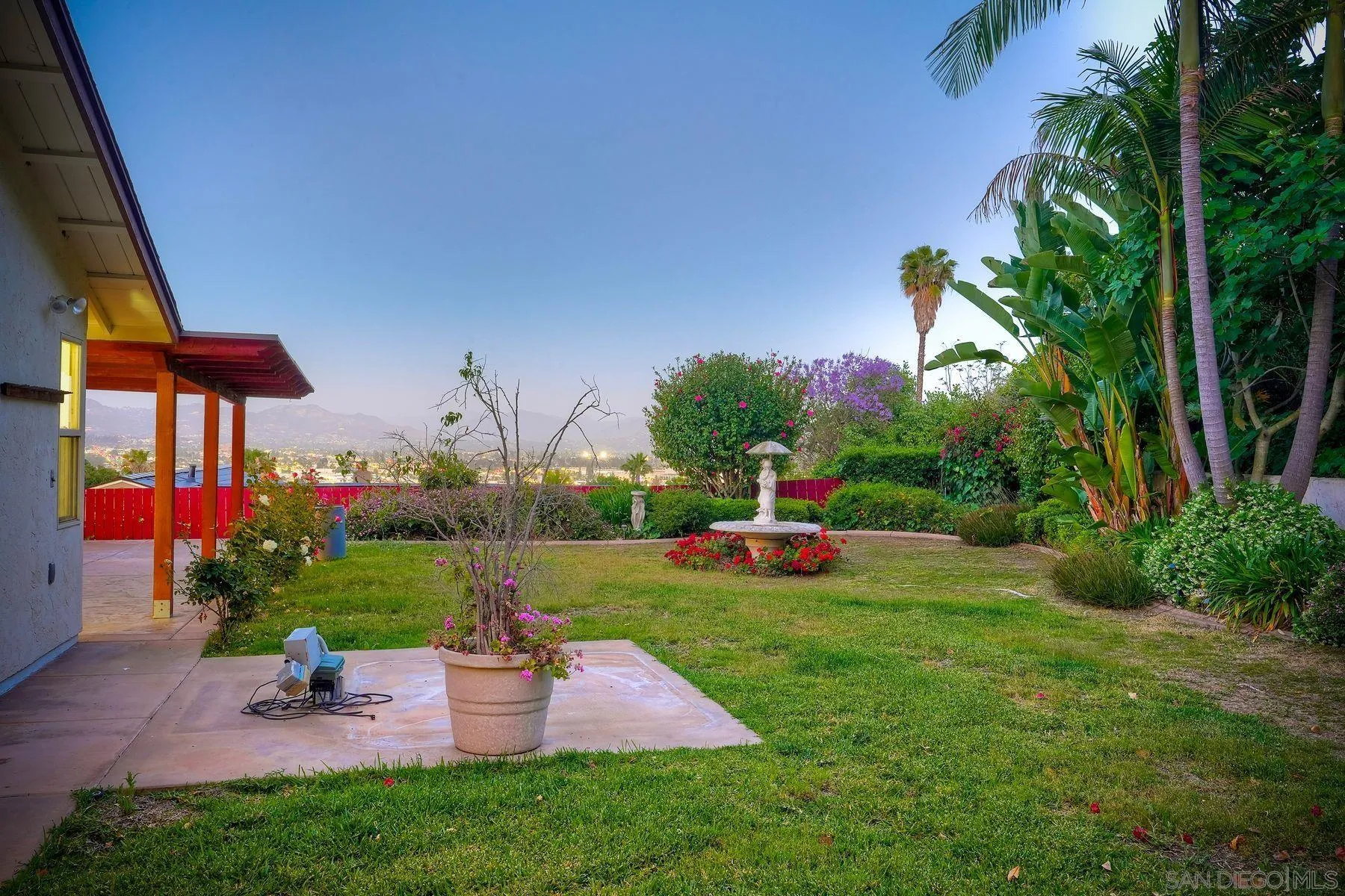 1605 Swallow Drive El Cajon, CA 92020 - Photo 29 of 39 a view of a backyard with sitting area and furniture