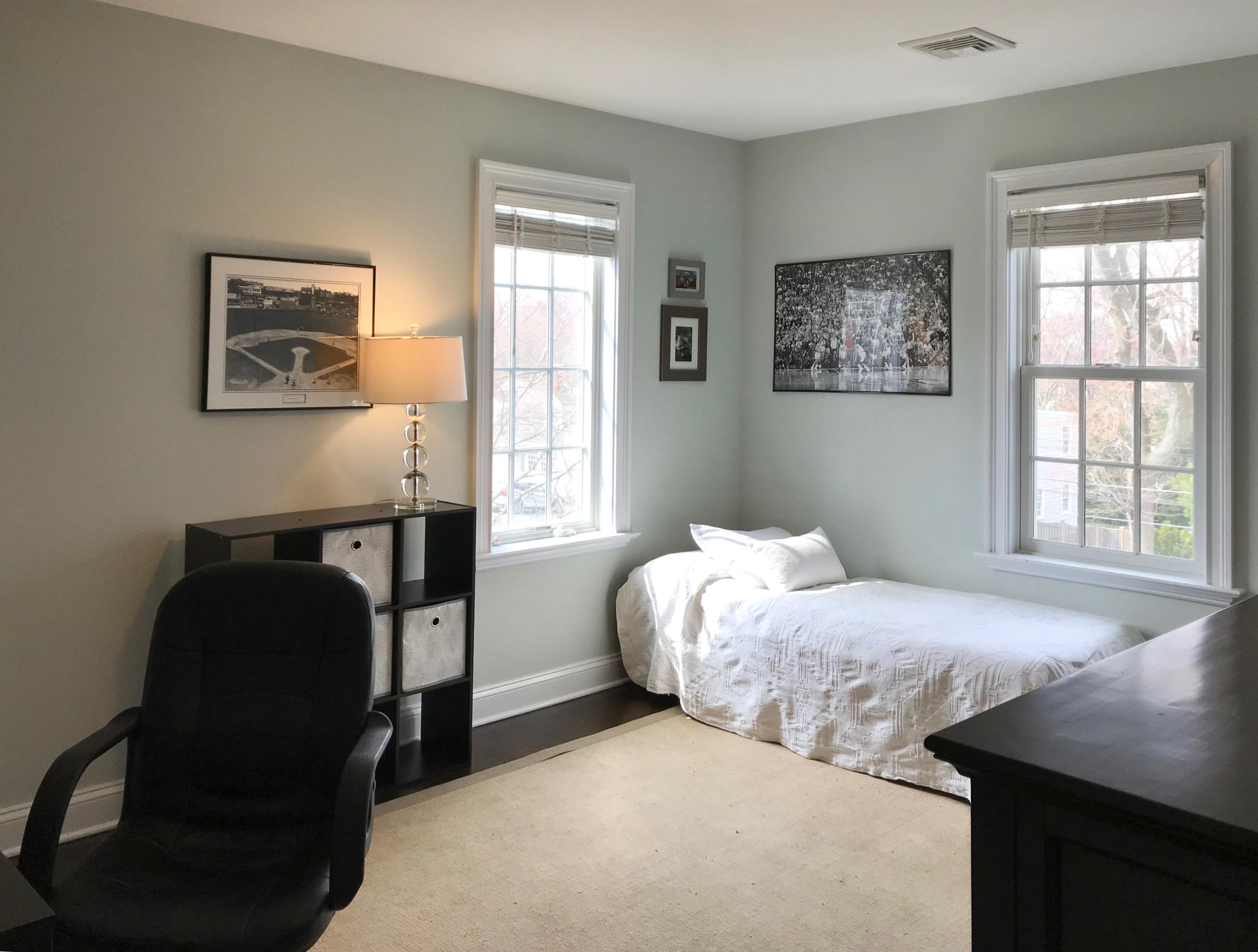 34 Walmsley Road Darien, CT 06820 - Photo 16 of 29 a bedroom with bed and a window