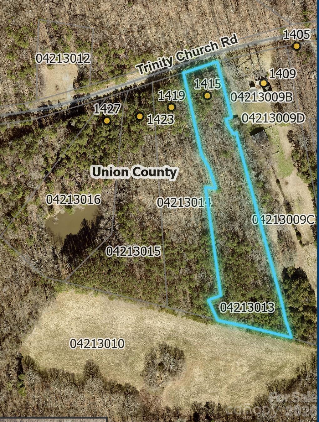 1415 Trinity Church Road Monroe, NC 28112 - Photo 7 of 10 a view of a sign board