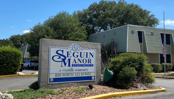 a sign on the side of a building