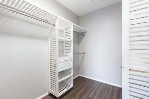 a view of wooden floor in a room