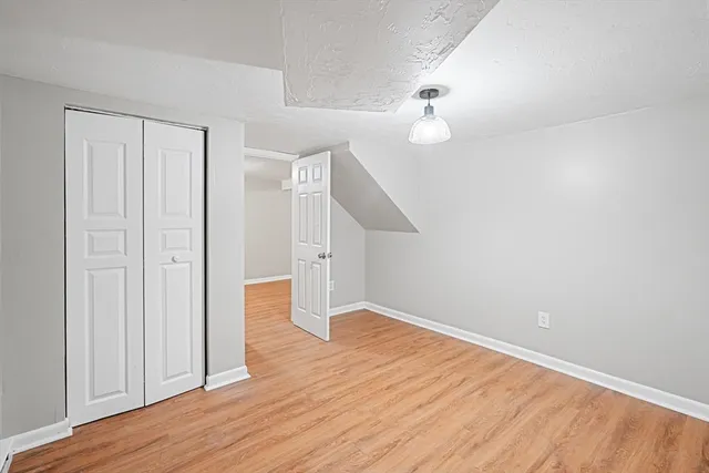 a view of front door with hallway