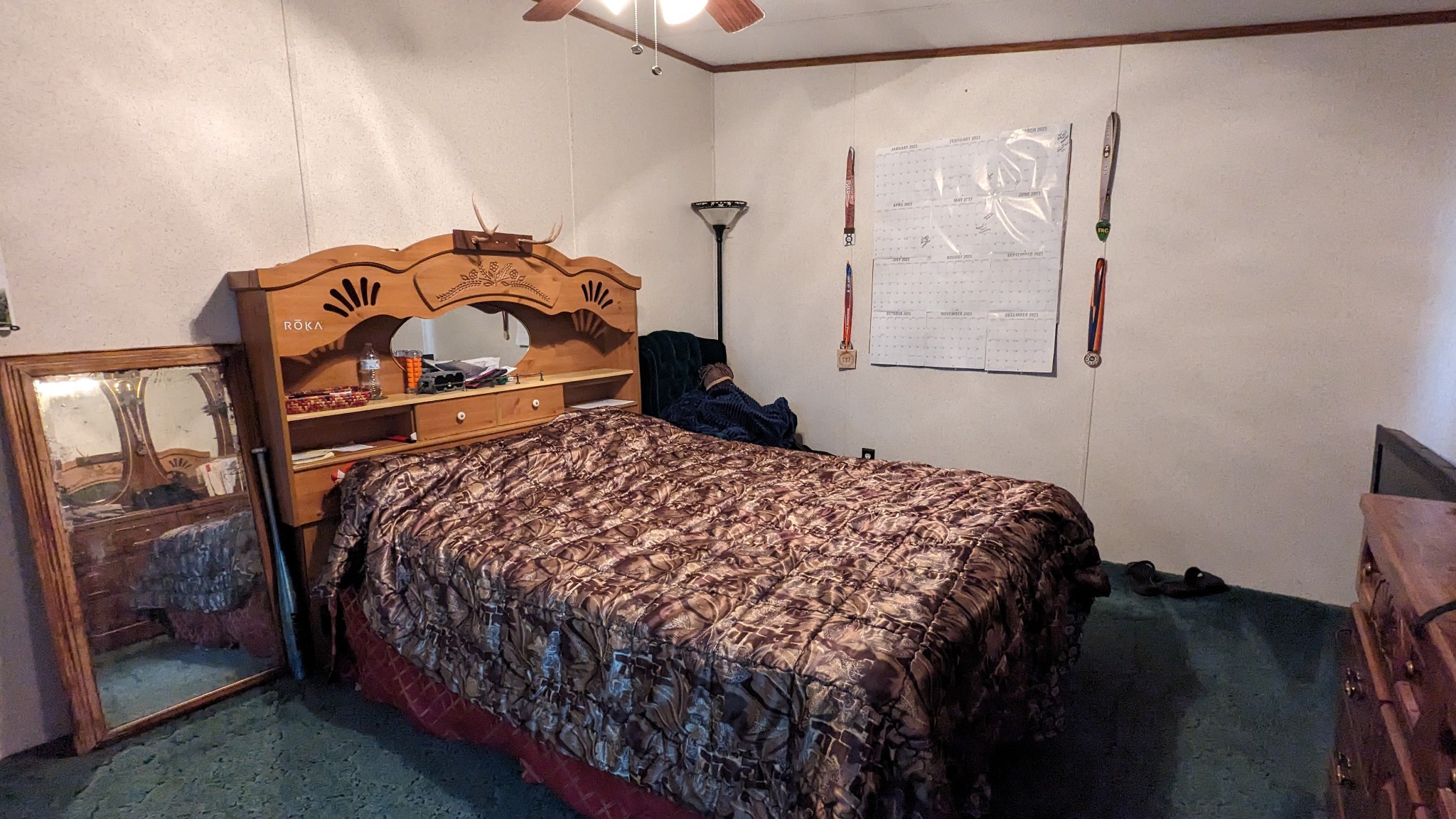 1473 North Sumner Road Bethpage, TN 37022 - Photo 15 of 40 a bedroom with a bed and a mirror