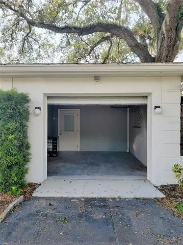 a view of a house with a outdoor space