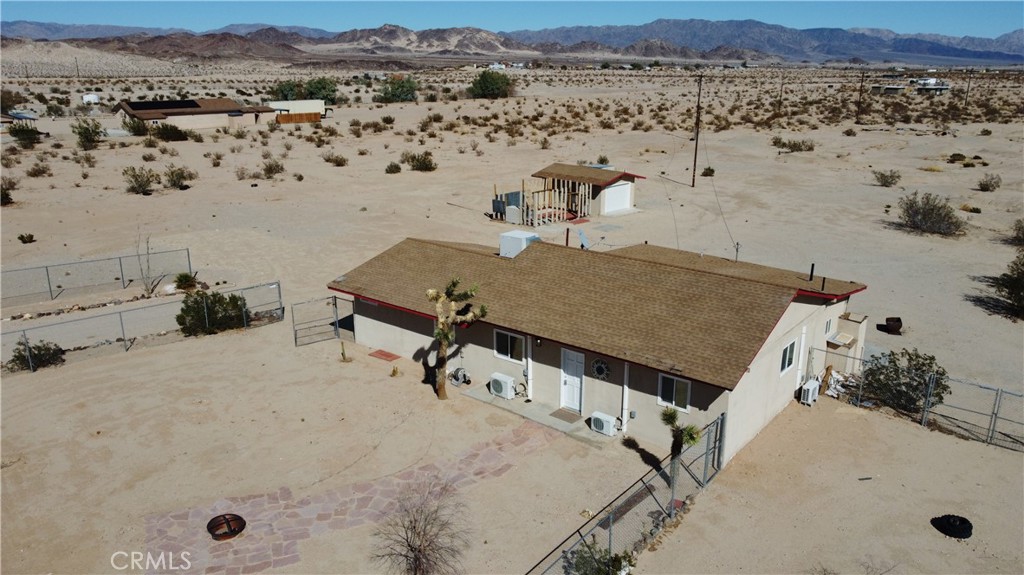 3939 Pinto Mountain Road Twentynine Palms, CA 92277 - Photo 45 of 47 an aerial view of a highlighted house