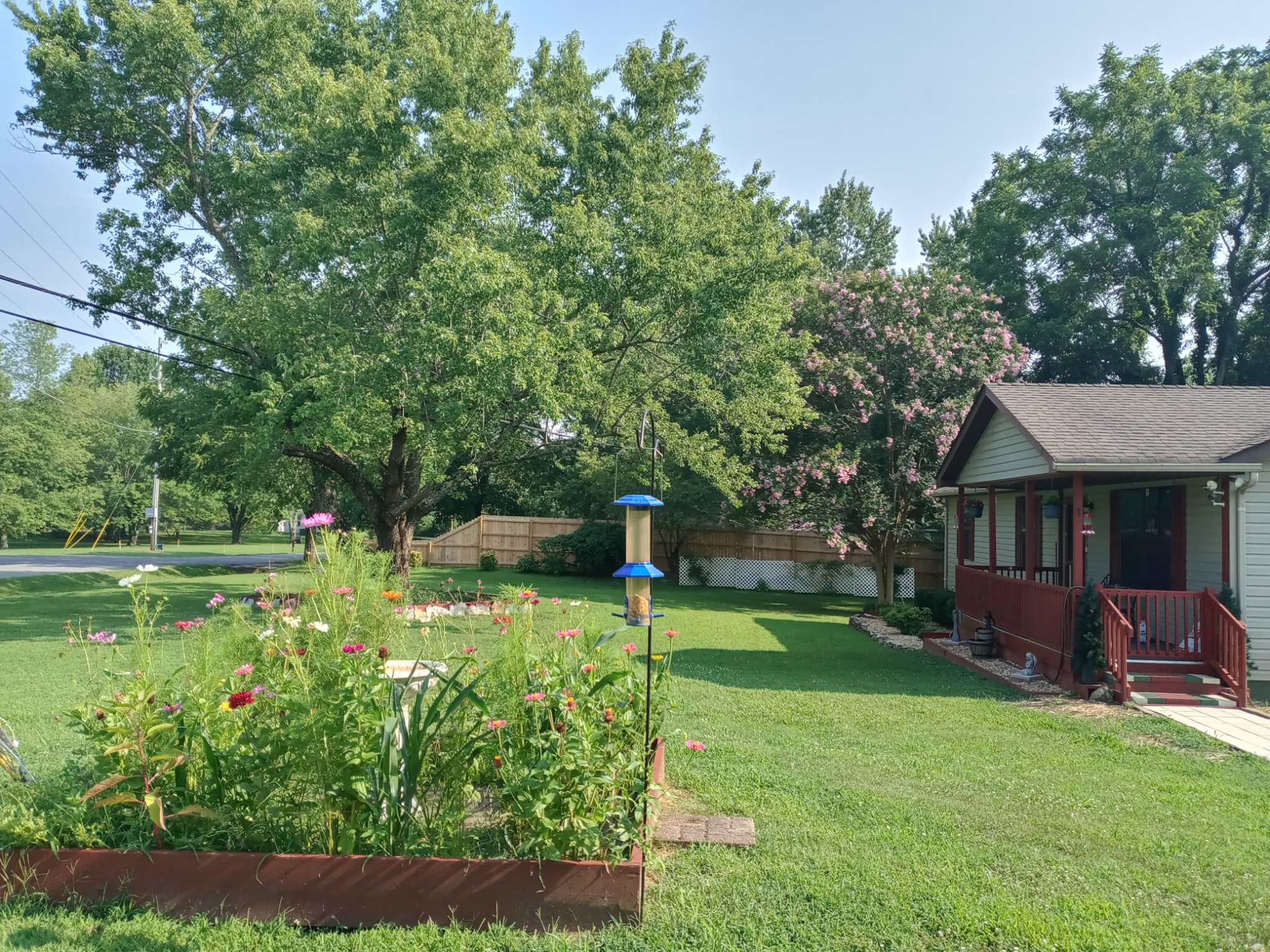 2628 Gideon Road Greenbrier, TN 37073 - Photo 3 of 40 a view of a house with backyard sitting area and garden
