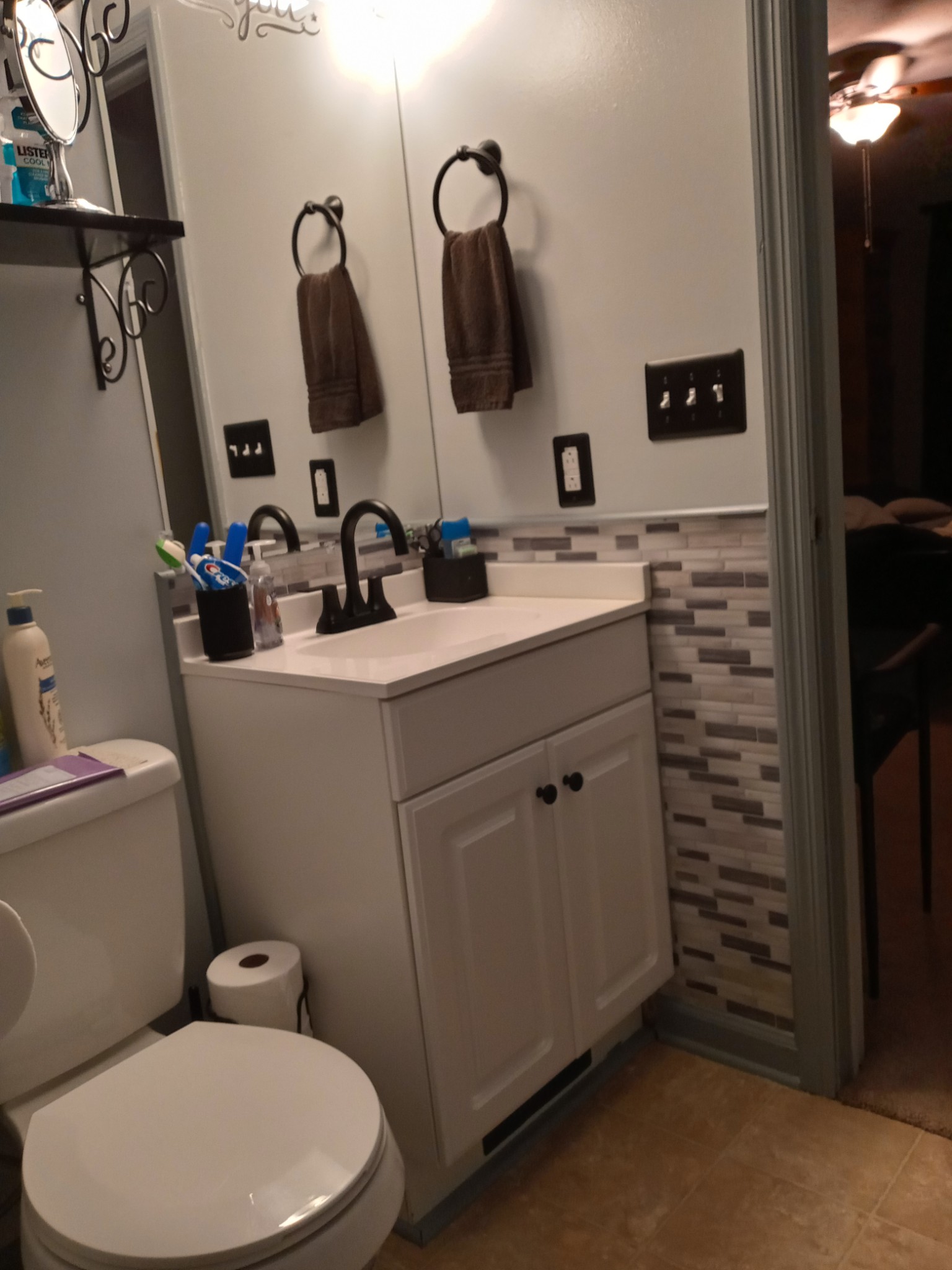 2628 Gideon Road Greenbrier, TN 37073 - Photo 25 of 40 a bathroom with a toilet sink and mirror