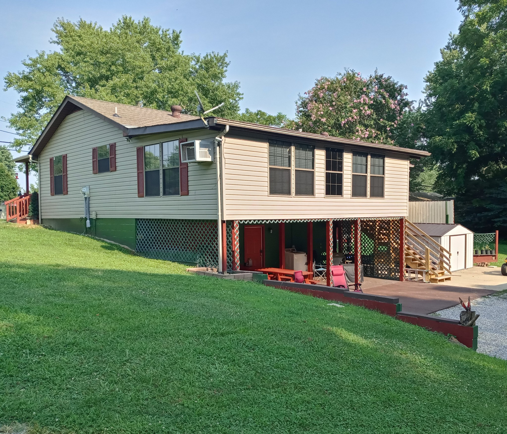 2628 Gideon Road Greenbrier, TN 37073 - Photo 7 of 40 a front view of house with yard and seating area