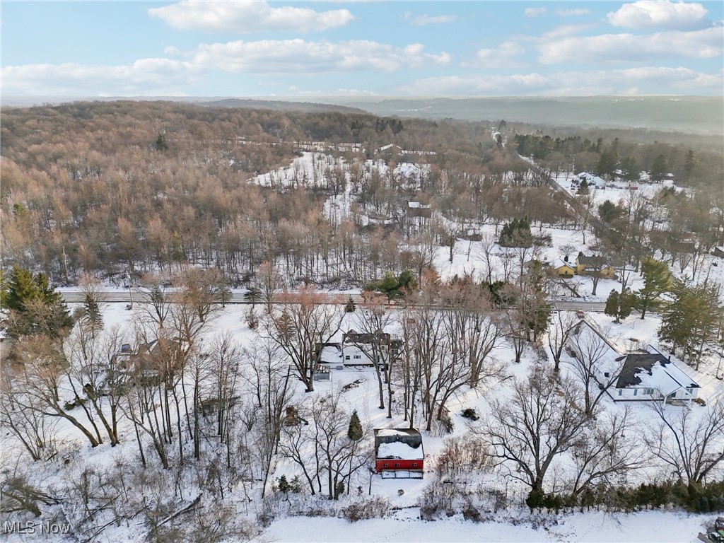 445 Center Road Hinckley, OH 44233 - Photo 38 of 50 View of snowy aerial view