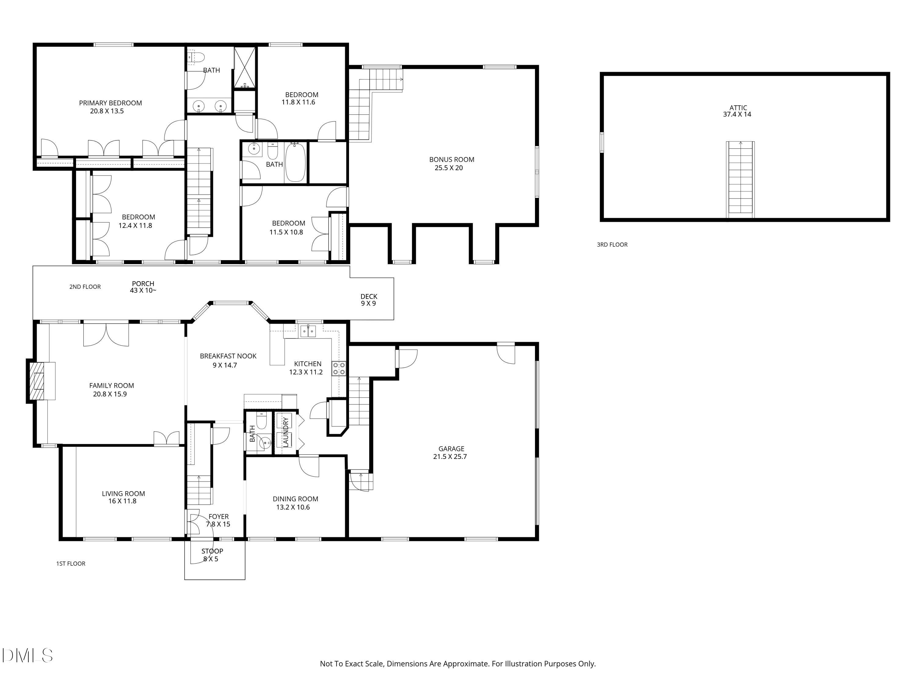 2708 Vestry Way Raleigh, NC 27613 - Photo 52 of 52 all_floors_2708_vestry_way_raleigh_witho
