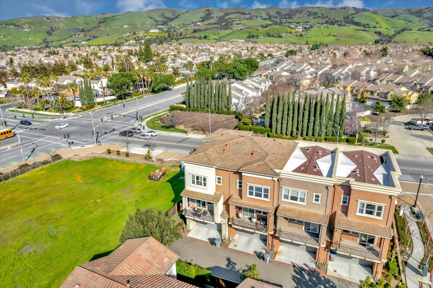 3001 Ruby Avenue San Jose, CA 95135 - Photo 49 of 58 an aerial view of residential houses with outdoor space