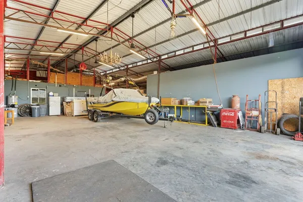 a view of garage