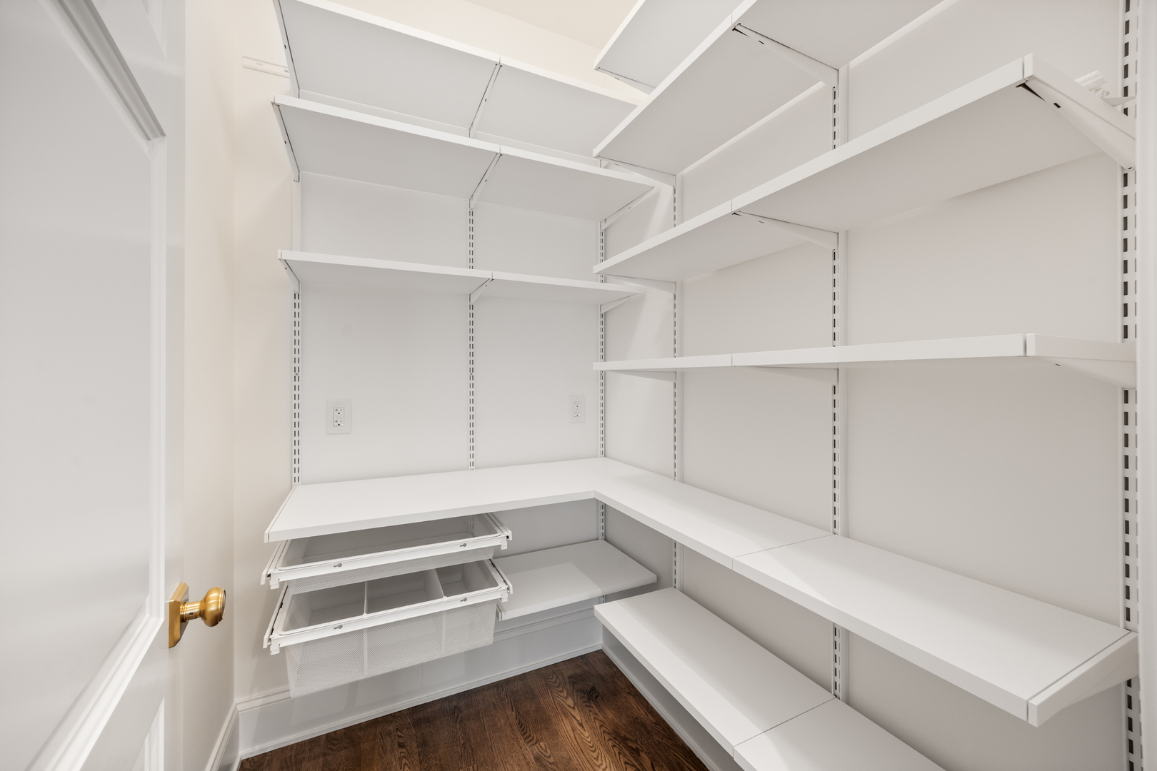 3902 North Hamilton Avenue Chicago, IL 60618 - Photo 18 of 67 a view of an empty walk in closet