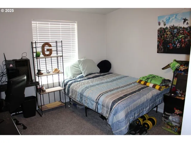 a room with cabinets and a closet