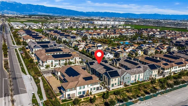 a view of city and ocean