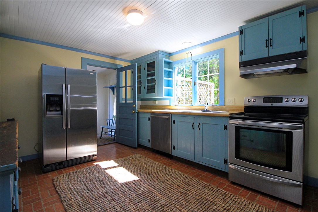 40 Wagner Road Westerly, RI 02891 - Photo 8 of 40 Stainless steel appliances and glass cabinets.