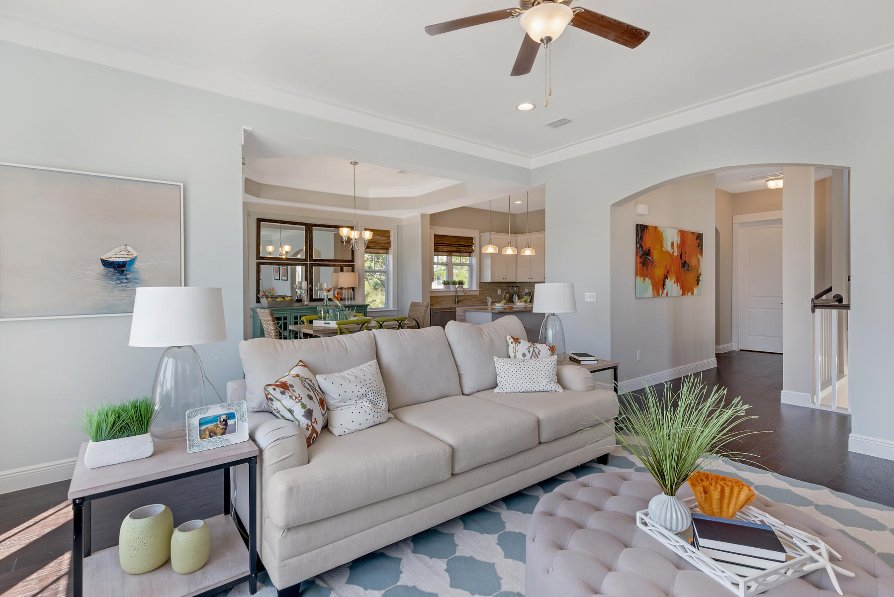 Lot 21 Grande Pointe Cir Inlet Beach Inlet Beach, FL 32461 - Photo 5 of 16 a living room with furniture and a large window