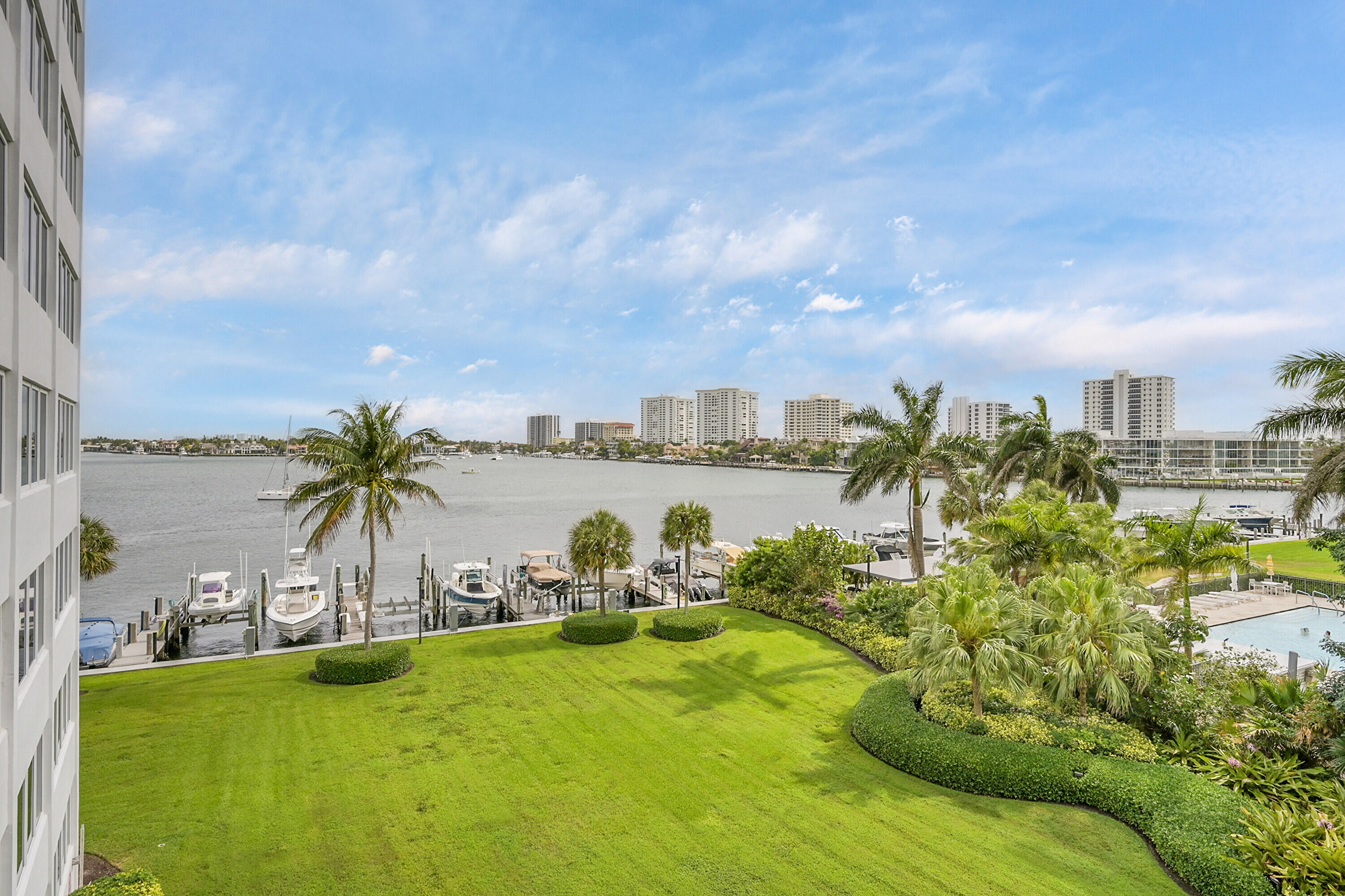 701 East Camino Real, Unit 4B Boca Raton, FL 33432 - Photo 32 of 35 a view of a lake with a city