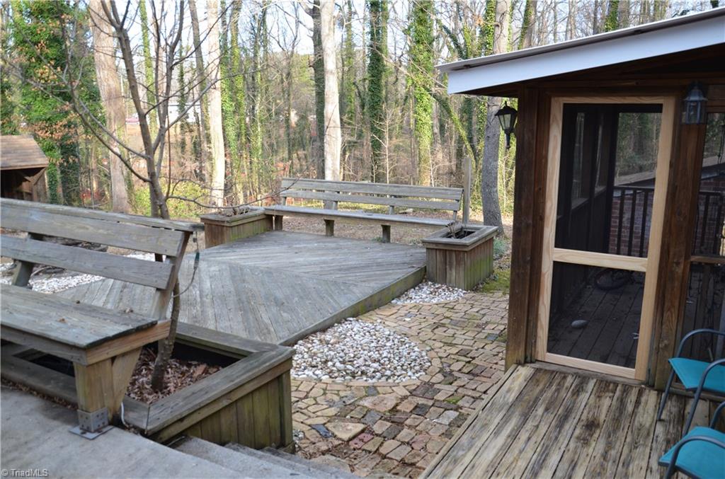 2201 Gordon Road High Point, NC 27265 - Photo 12 of 20 Screened In Porch + Large Deck