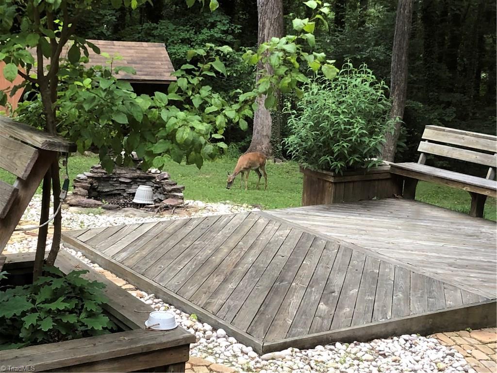 2201 Gordon Road High Point, NC 27265 - Photo 16 of 20 Deer visit this backyard. Feels far away but close to everything.