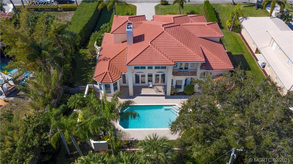 38 West High Point Road Stuart, FL 34996 - Photo 26 of 32 an aerial view of a house