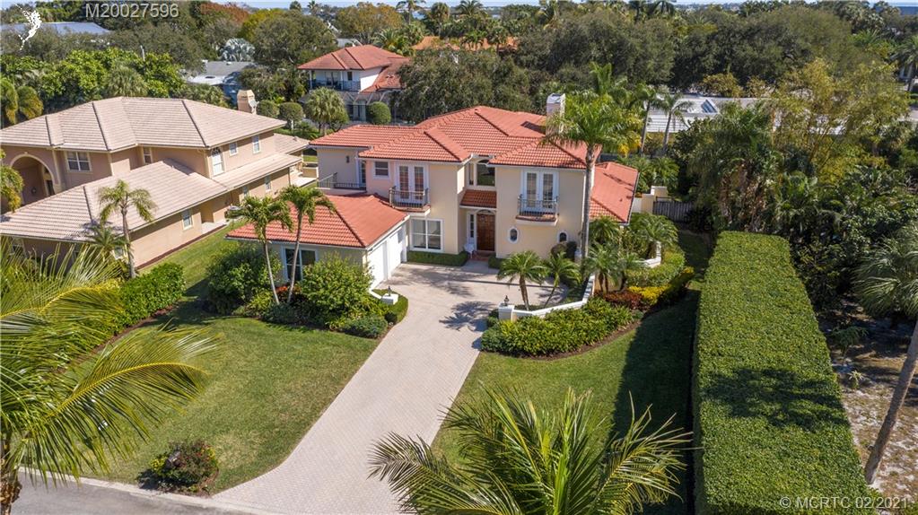 38 West High Point Road Stuart, FL 34996 - Photo 28 of 32 an aerial view of a house