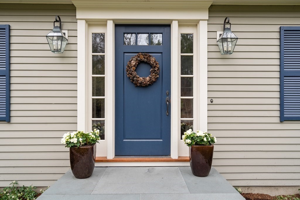 25 Aberdeen Road Weston, MA 02493 - Photo 3 of 40 a view of a entryway with wooden pots