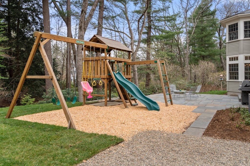 25 Aberdeen Road Weston, MA 02493 - Photo 33 of 40 a view of a park with a slide