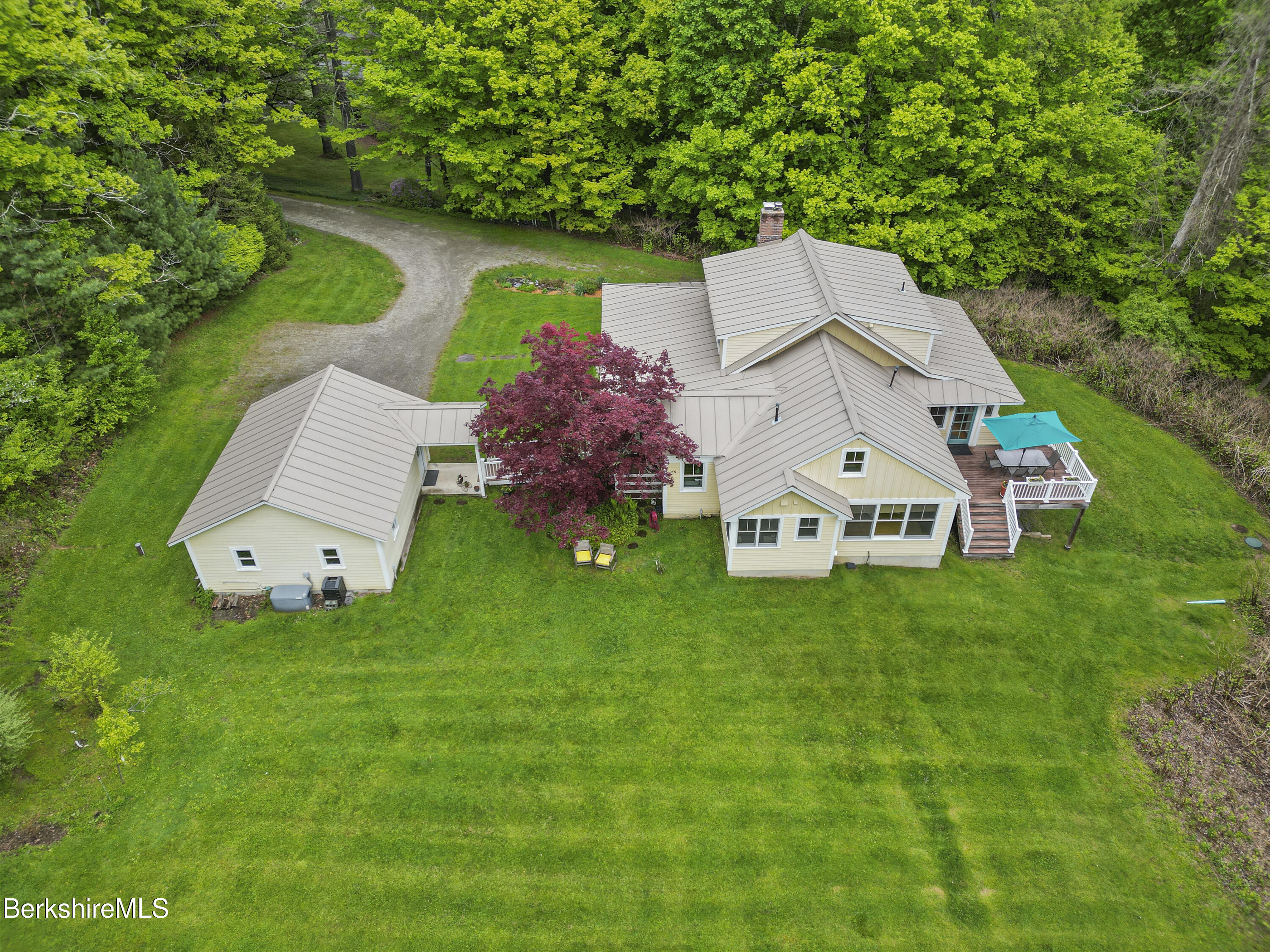 9 Prospect Lake Road Egremont, MA 01230 - Photo 3 of 56 Back Aerial View