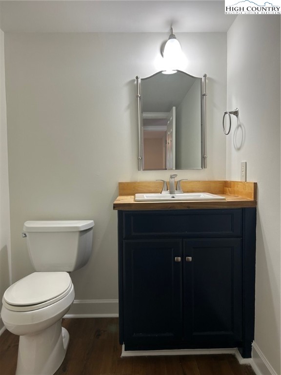 3520 Colony Road, Unit F Charlotte, NC 28211 - Photo 12 of 18 a bathroom with a sink and a toilet