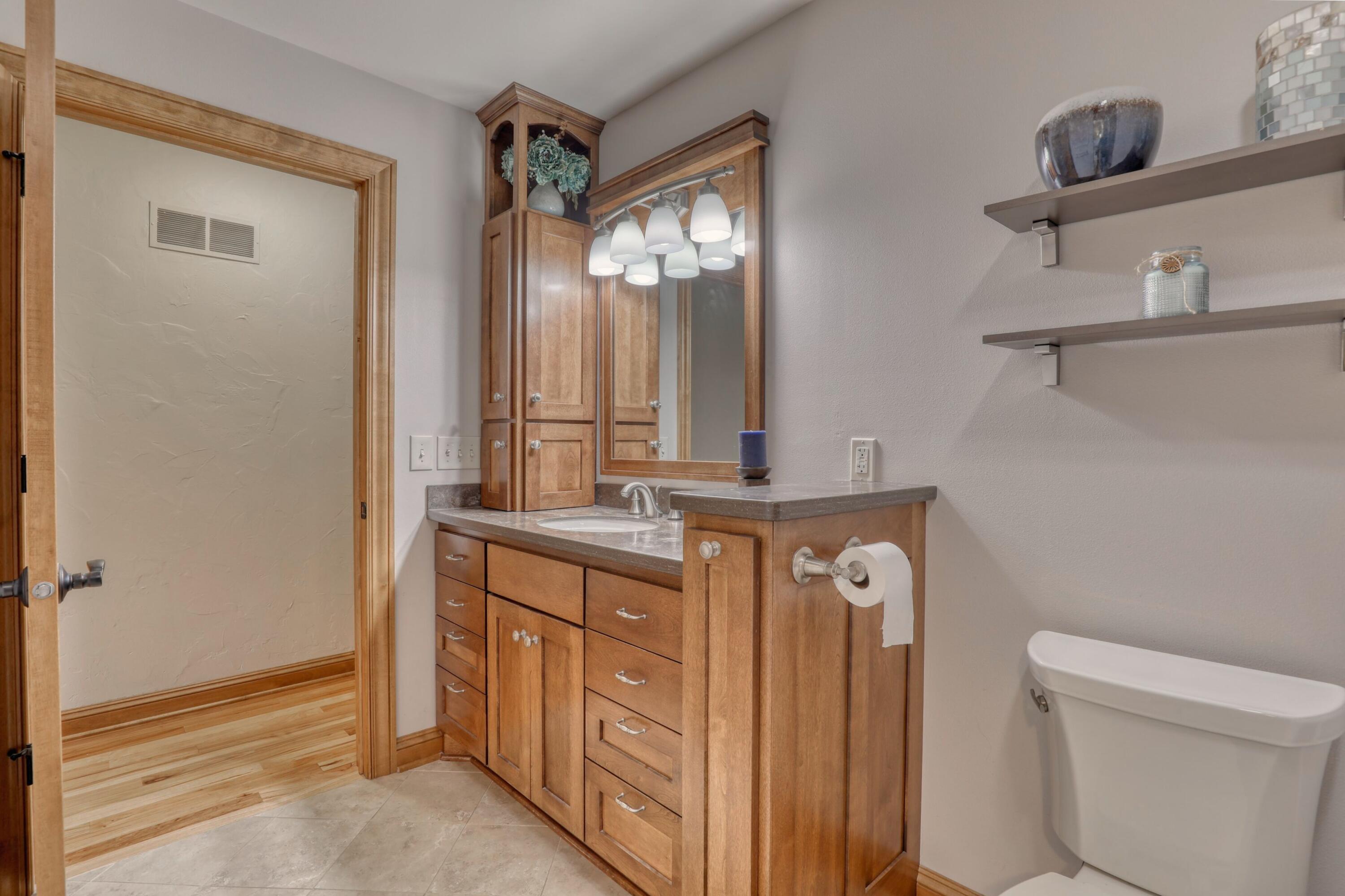 6715 Alpine Drive Addison, WI 53090 - Photo 23 of 59 Main Hall Bathroom