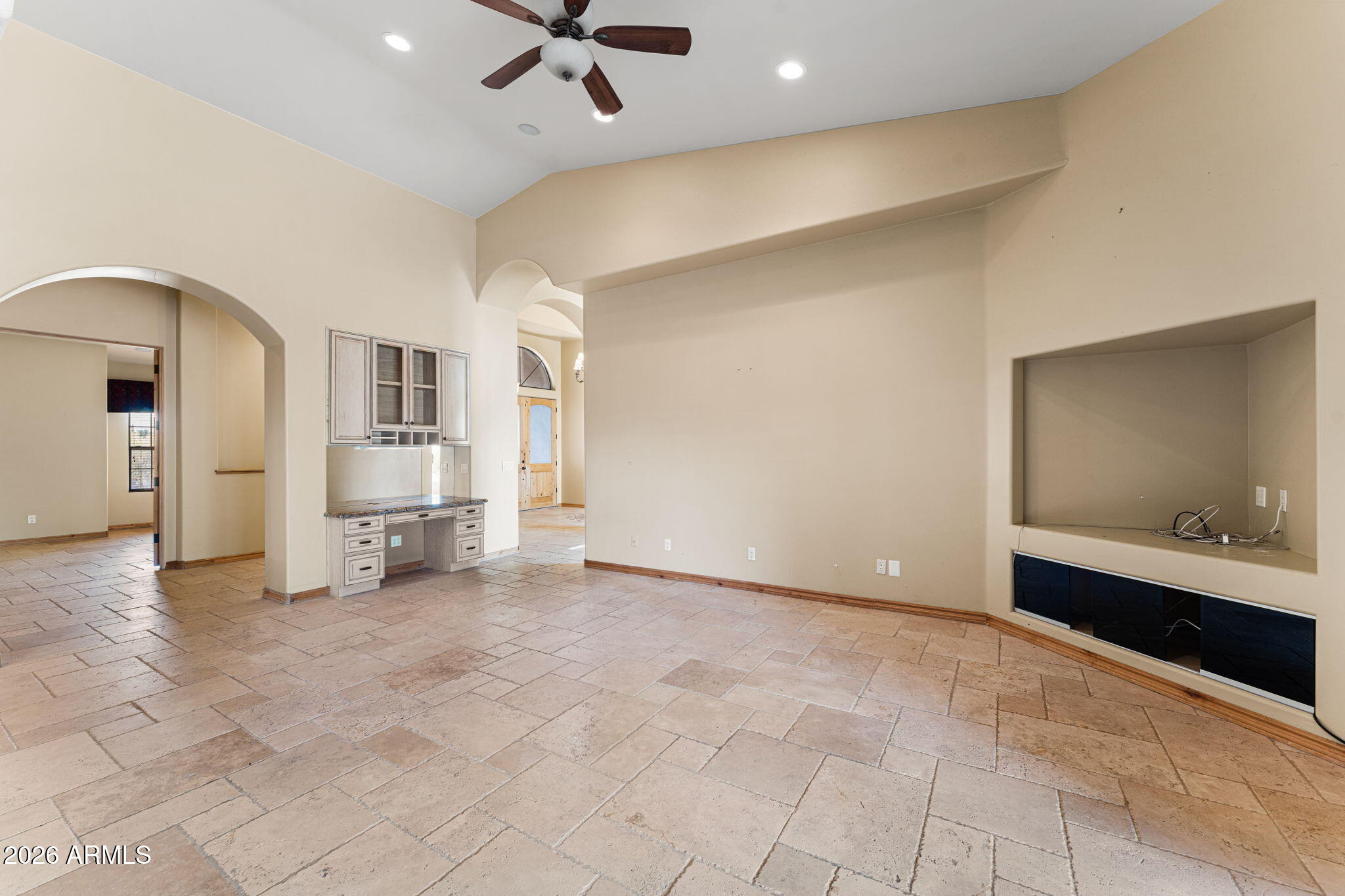 6646 East Lone Mountain Road Cave Creek, AZ 85331 - Photo 12 of 37 a view of a kitchen with a sink and cabinet area