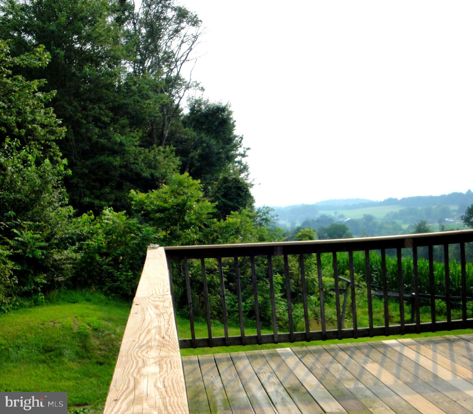 80 Lengle Homestead Road Pine Grove, PA 17963 - Photo 9 of 34 back deck with a view
