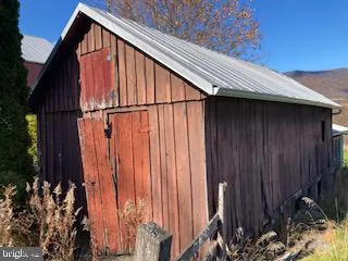 a backyard of a house