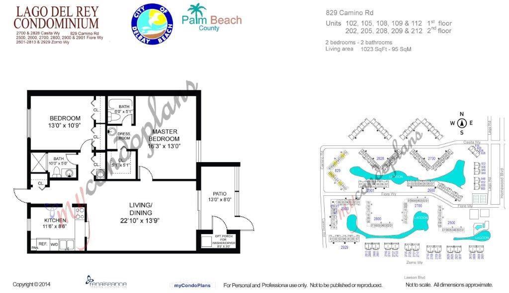 2901 Fiore Way, Unit 103 Delray Beach, FL 33445 - Photo 29 of 29 a picture of a rug