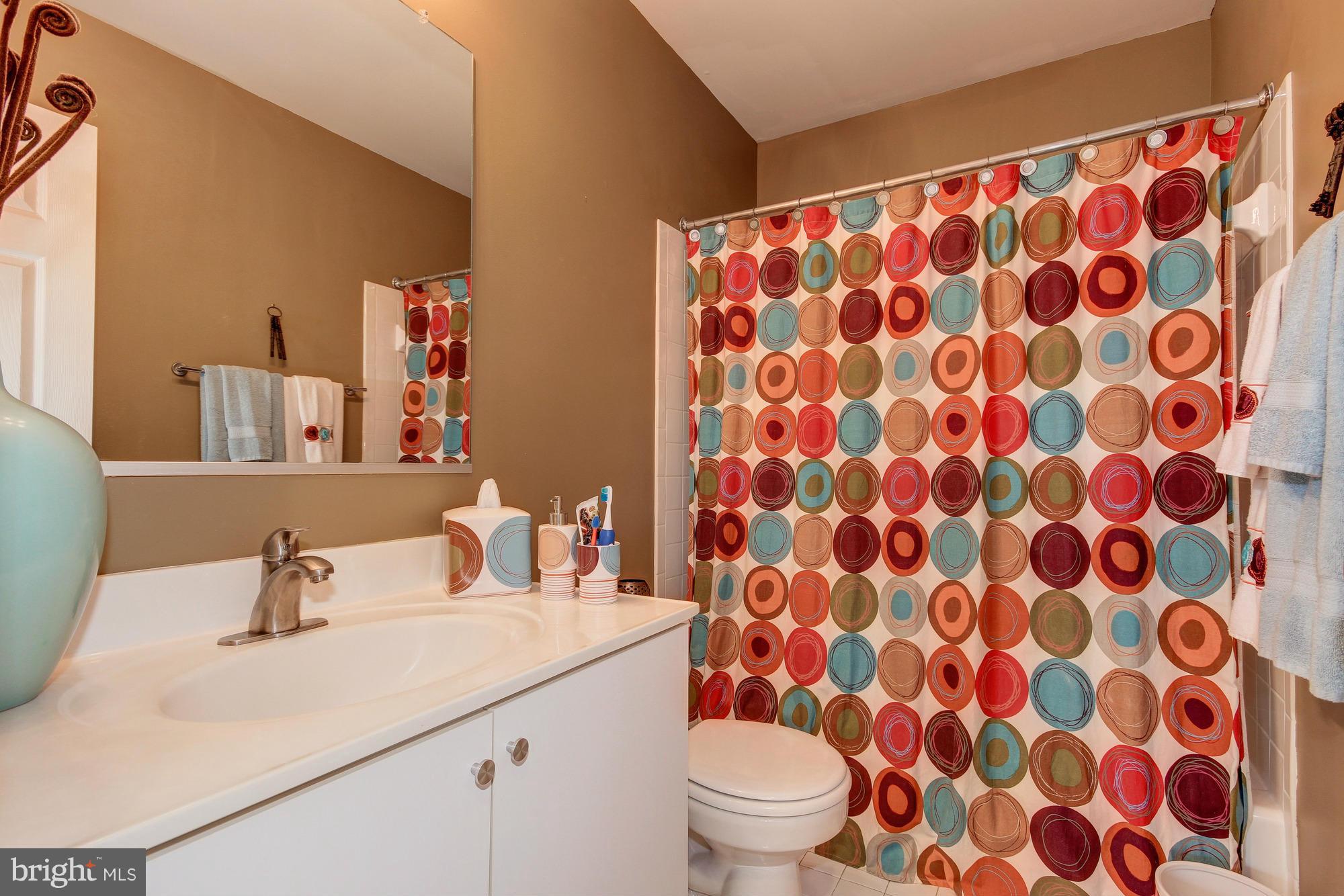 6162 Good Hunters Ride Columbia, MD 21045 - Photo 20 of 30 a bathroom with a sink and mirror with toilet