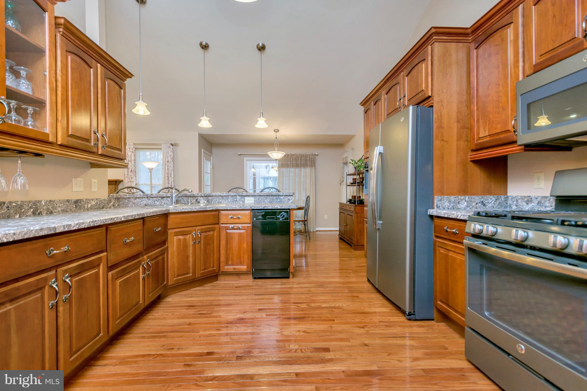 Endless upgraded cabinets and counter space