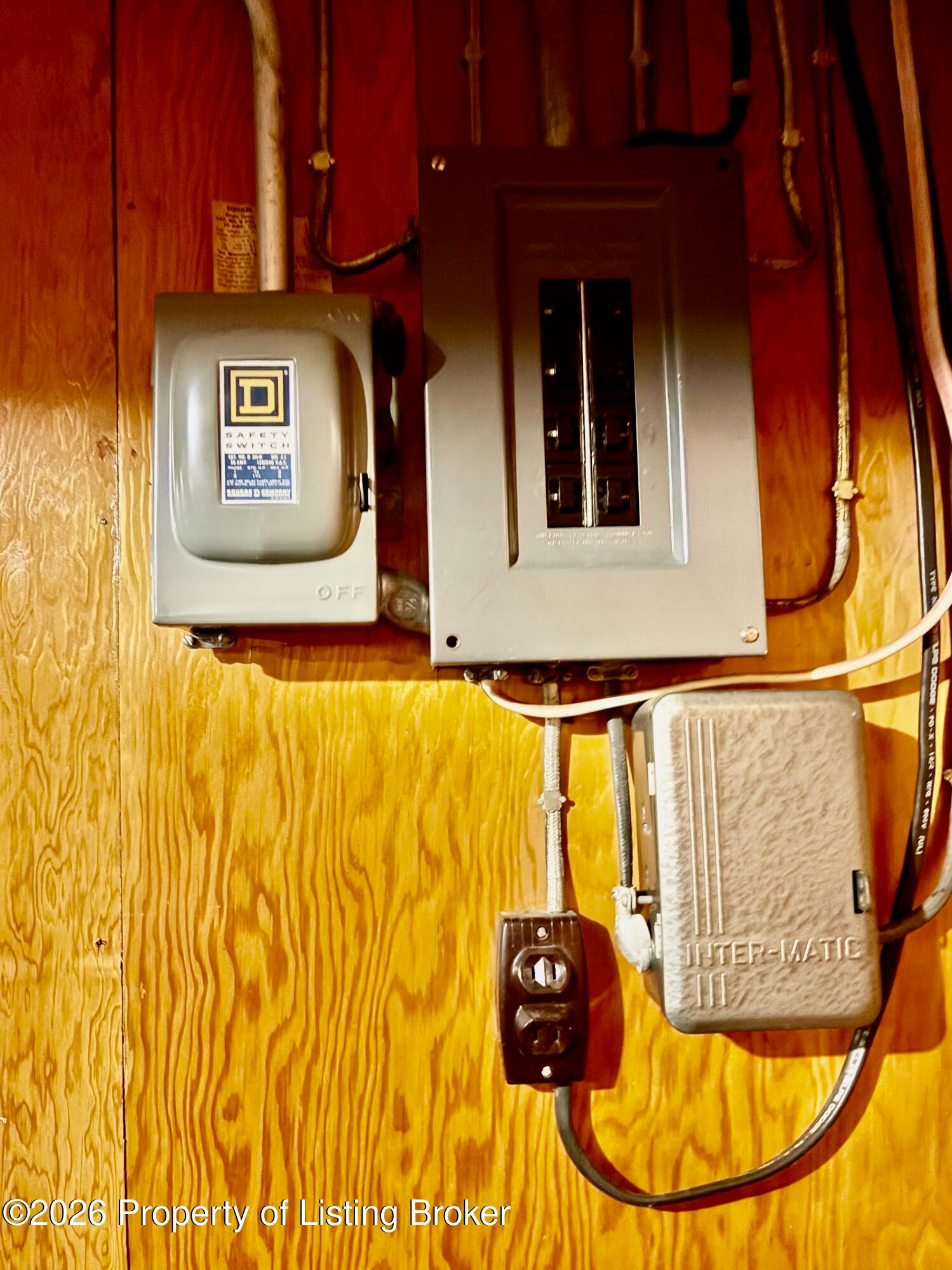 105 3rd Avenue Southwest Beach, ND 58621 - Photo 28 of 30 Electric service boxes in the basement dining room
