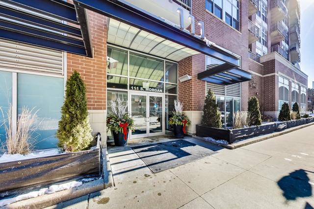 111 South Morgan Street, Unit 325 Chicago, IL 60607 - Photo 16 of 18 a balcony with lots of potted plants