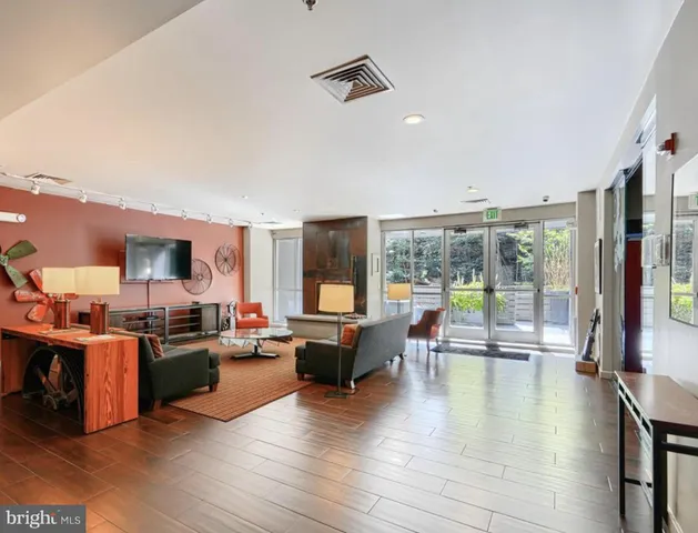 a view of a living room