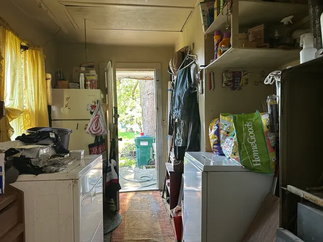 a room with musical instruments