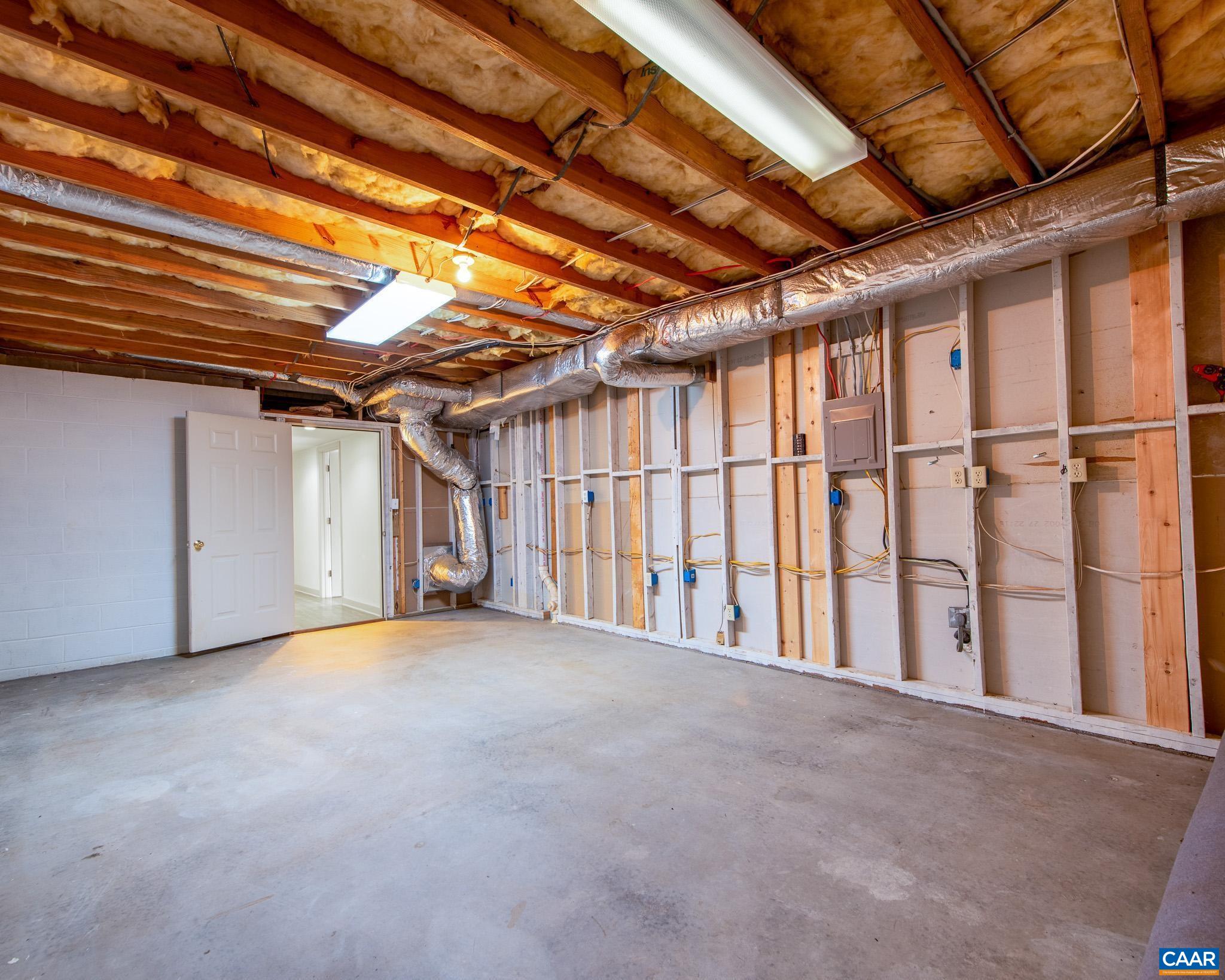 5294 Markwood Road Earlysville, VA 22936 - Photo 46 of 56 Terrace Level - Flex Room - Media Room - Storage Room -