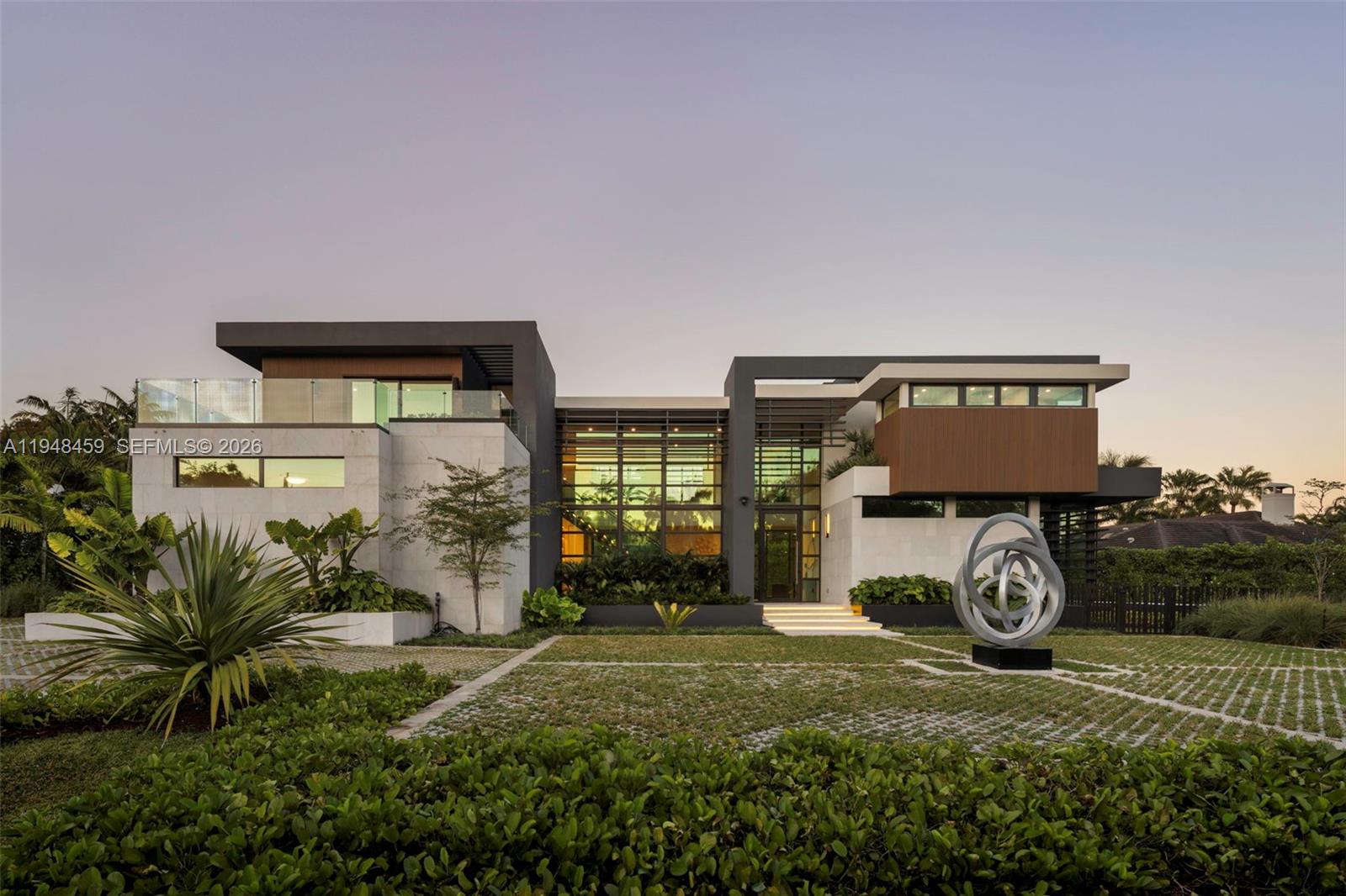 a house with a outdoor space