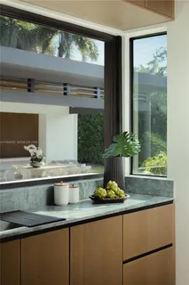 a view of a closet in a room